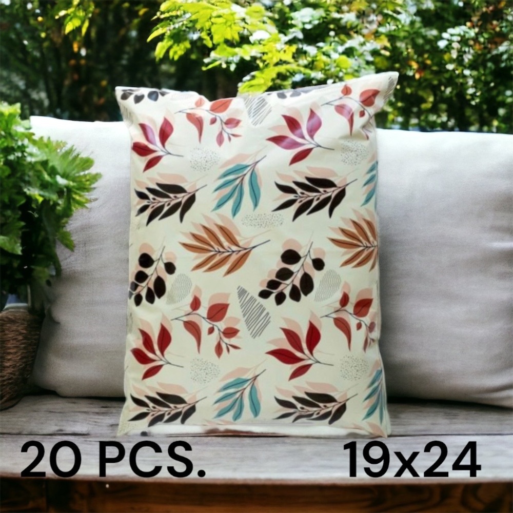 20 19X24 Poly Mailers Fall Leaves / Autumn Leaf  Envelopes PRICE IS FIRM - Picture 2 of 6